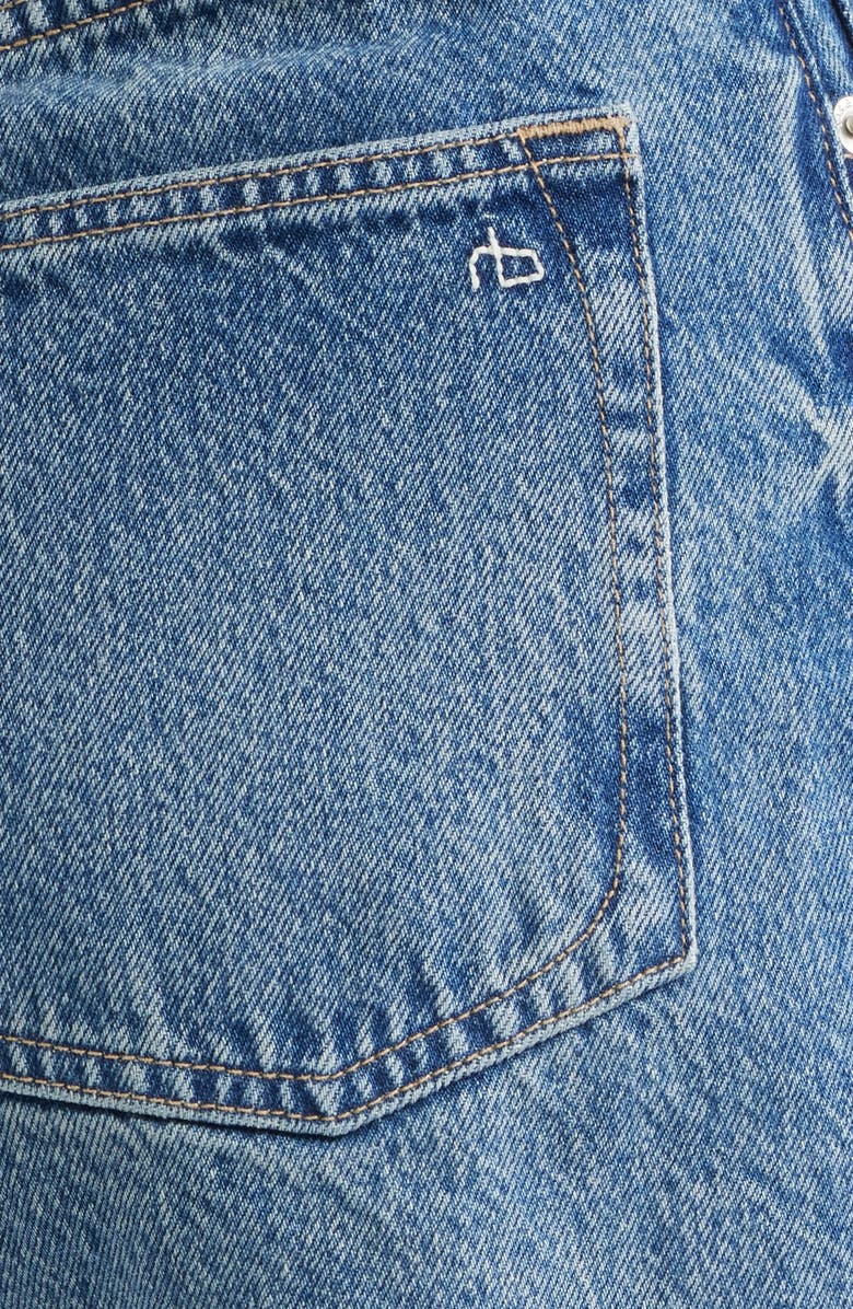 rag & bone Denim Cutoff Shorts, Alternate, color, Flora