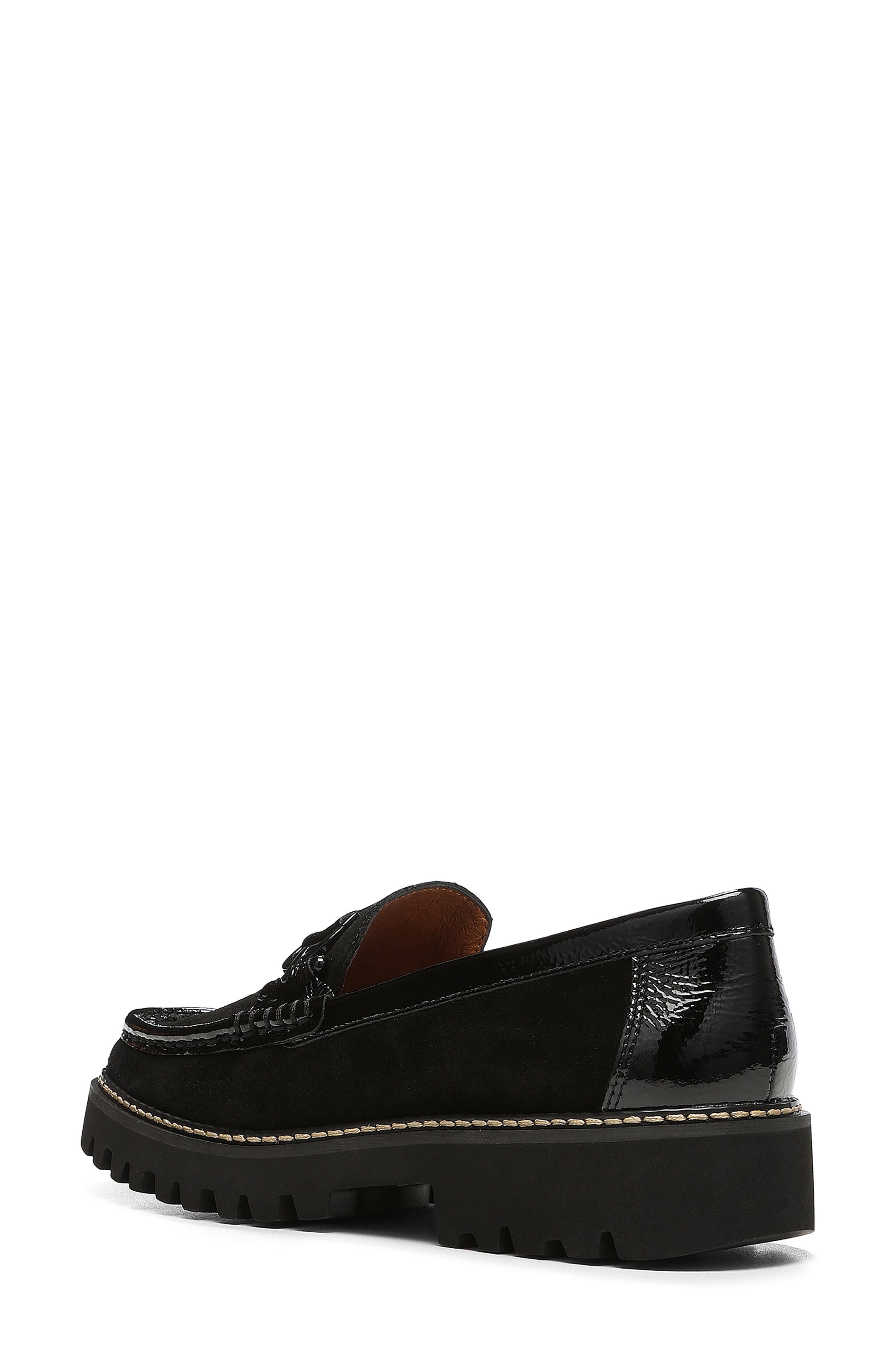 Donald Pliner Helioci Moc Toe Loafer, Alternate, color, Black