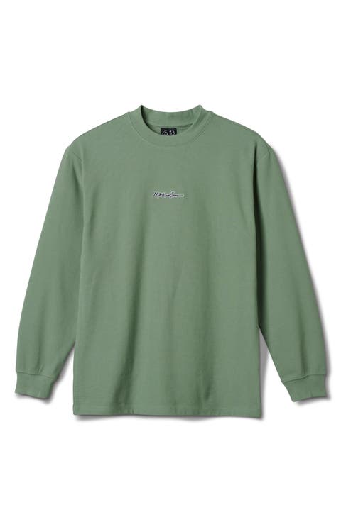 Graphic Print Knit T-Shirt