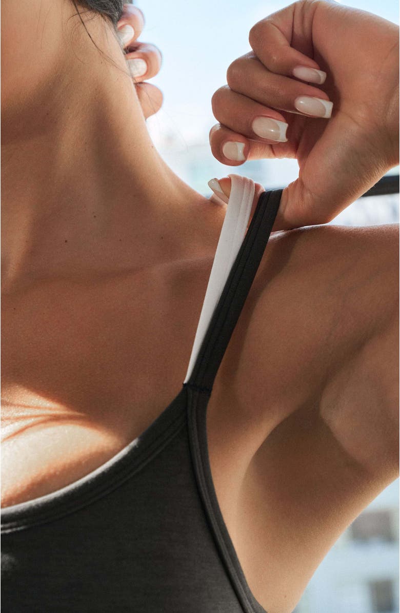 Vitality Daydream X Bra, Alternate, color, Tuxedo