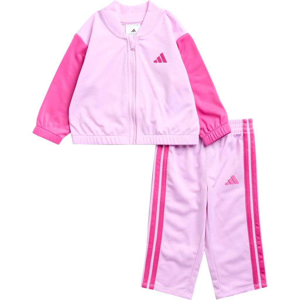 Adidas Originals Adidas Tricot Track Jacket & Pants Set In Pink