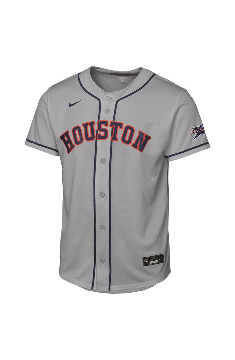Nike Youth Nike  Gray Houston Astros 2025 MLB All-Star Game Road Replica Jersey, Alternate, color, 