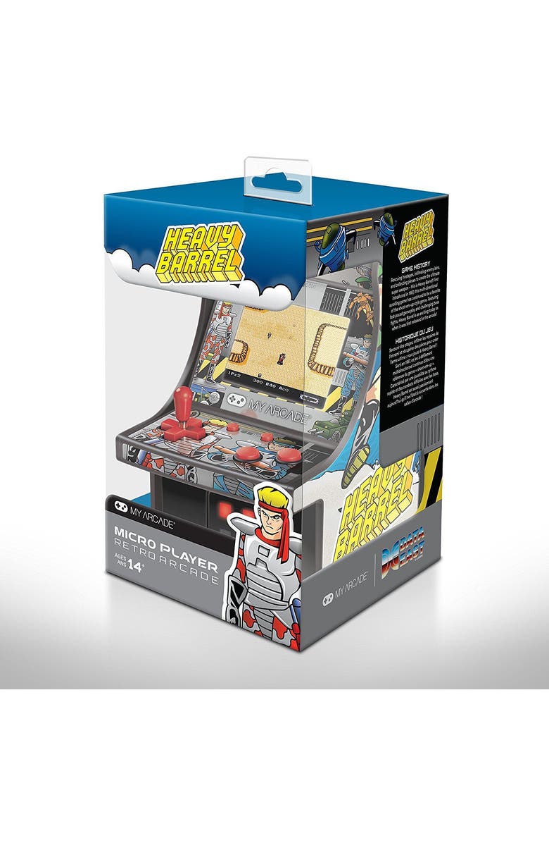 My Arcade Dgunl3205 Heavy Barrel Micro Player Retr, Main, color, Multicolor