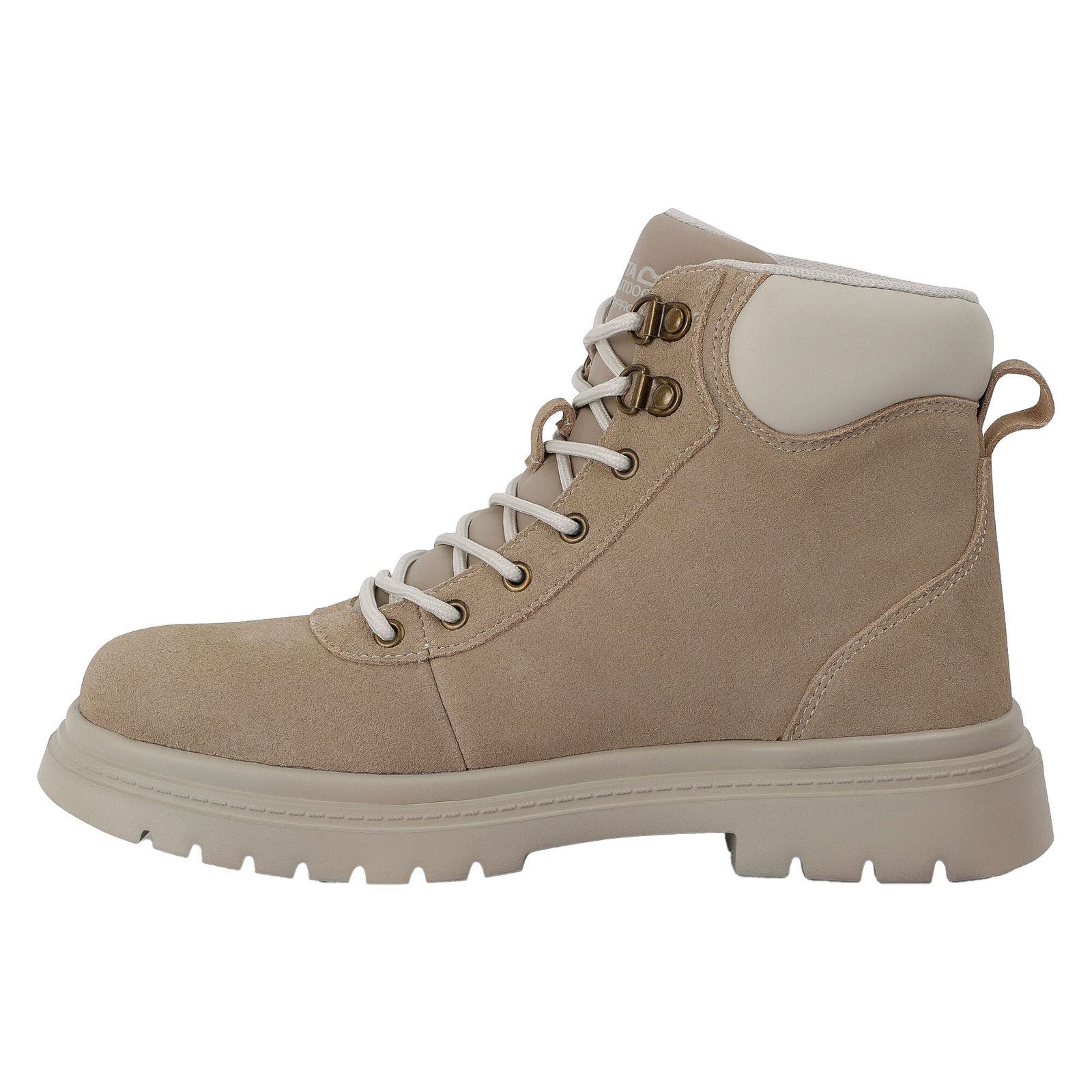 Whinton Suede Boots, Alternate, color, Taupe and Beige