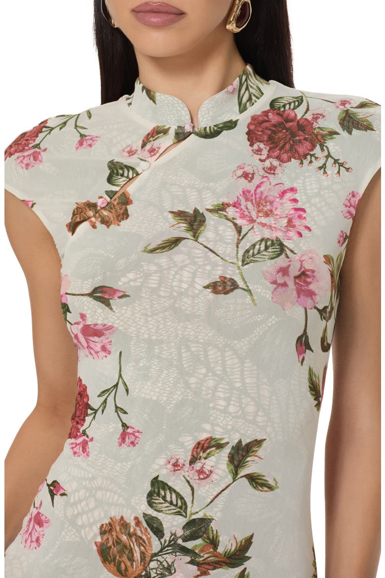Lorraine Minidress, Alternate, color, LAYERED ROSES
