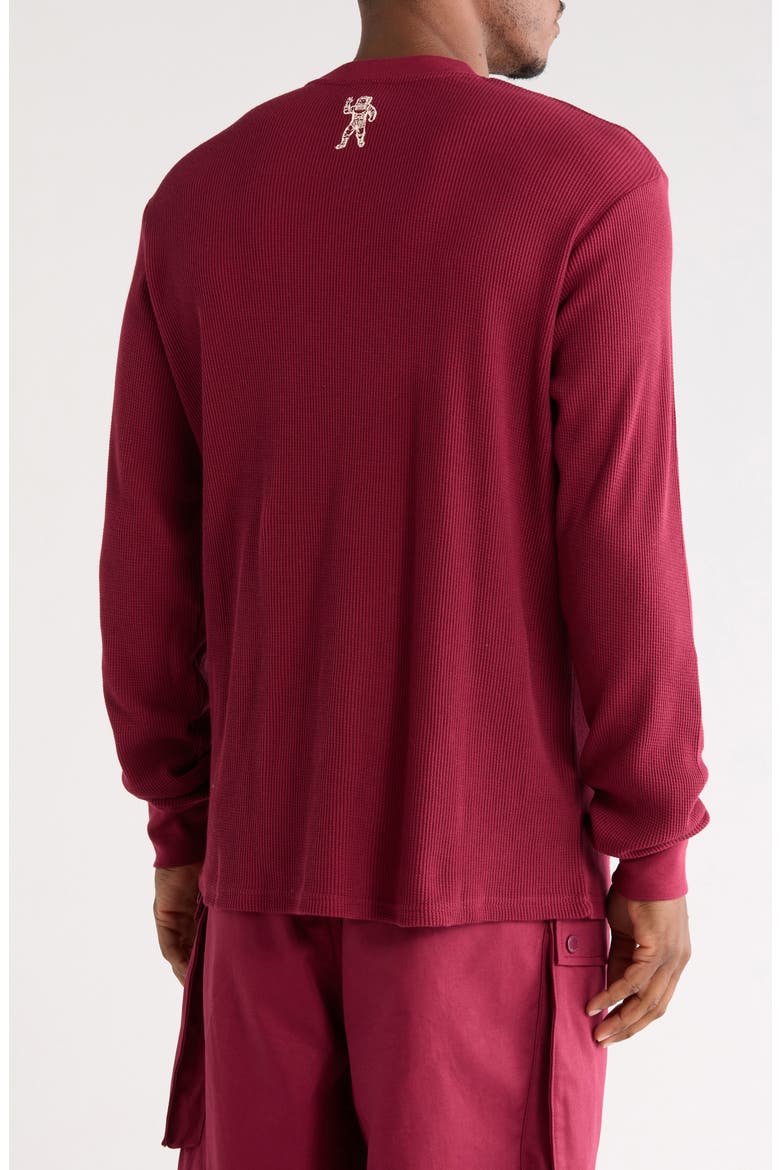 Thermal Knit Sweatshirt, Alternate, color, RHODODENDRON