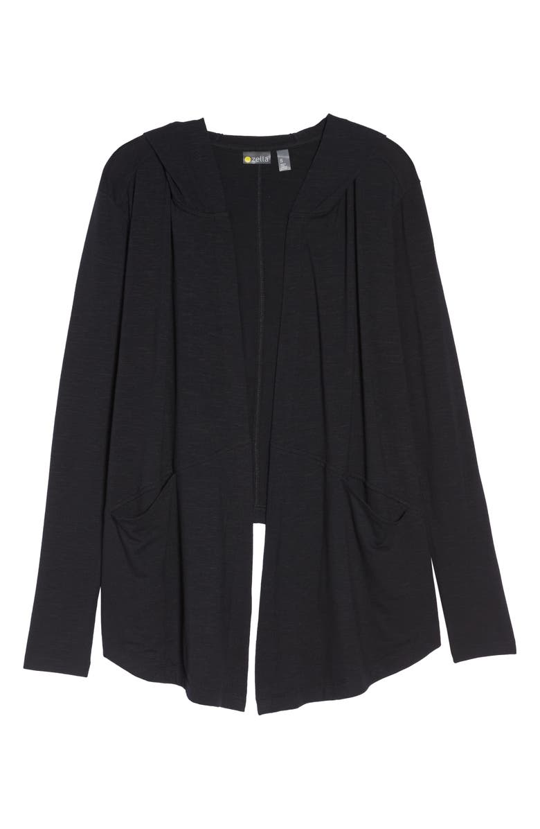 Zella After Class Hooded Cardigan, Alternate, color, 