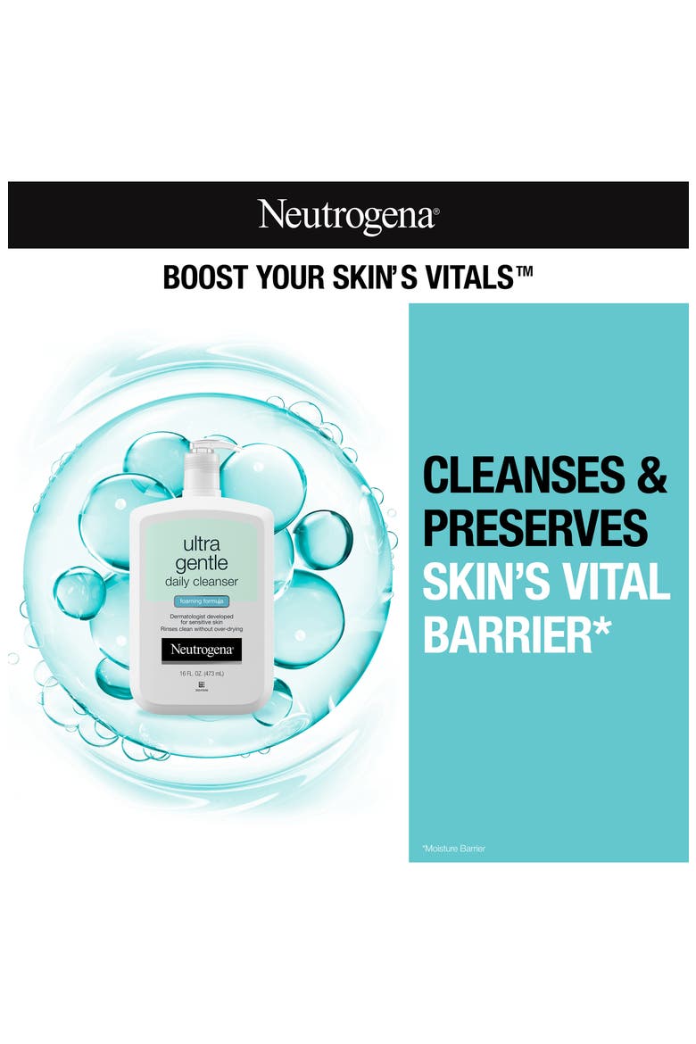 Ultra Gentle Daily Cleanser for Sensitive Skin, Alternate, color, NO COLOR