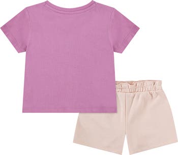 Kids' Jersey T-Shirt & French Terry Shorts Set