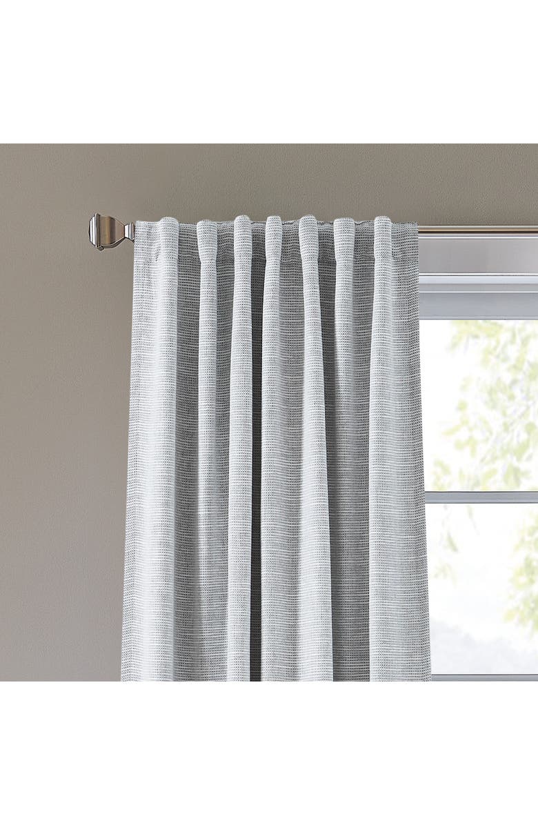 DKNY Bennett Set of 2 Blackout Curtain Panels, Alternate, color, Grey