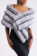 La Fiorentina Faux Fur Cape