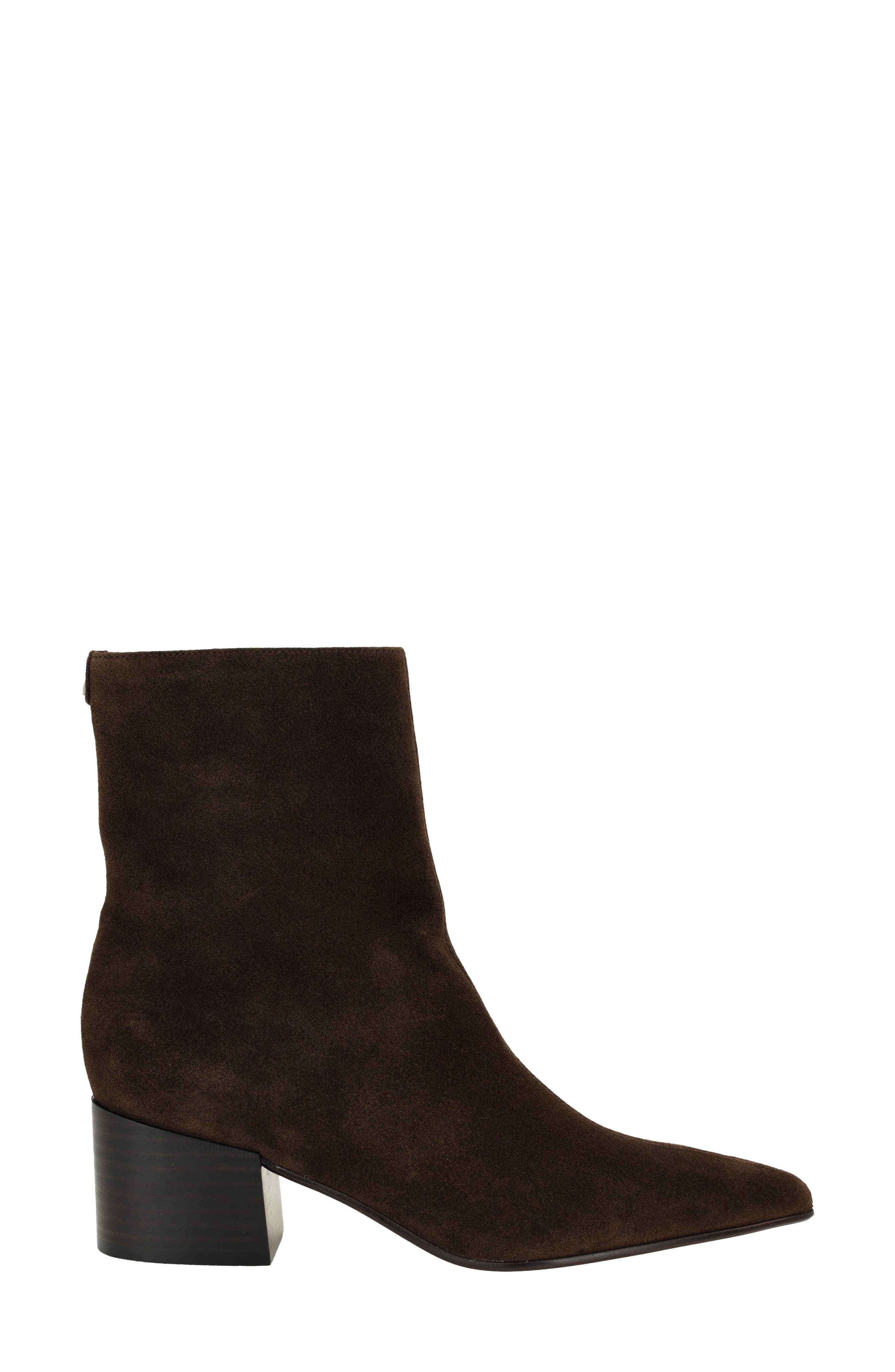 Rimidy Bootie, Alternate, color, DARK BROWN SUEDE