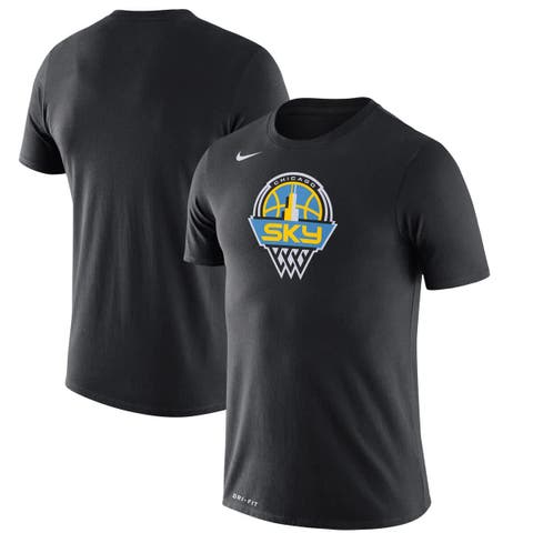 Men's Nike Black Chicago Sky Logo Performance T-Shirt