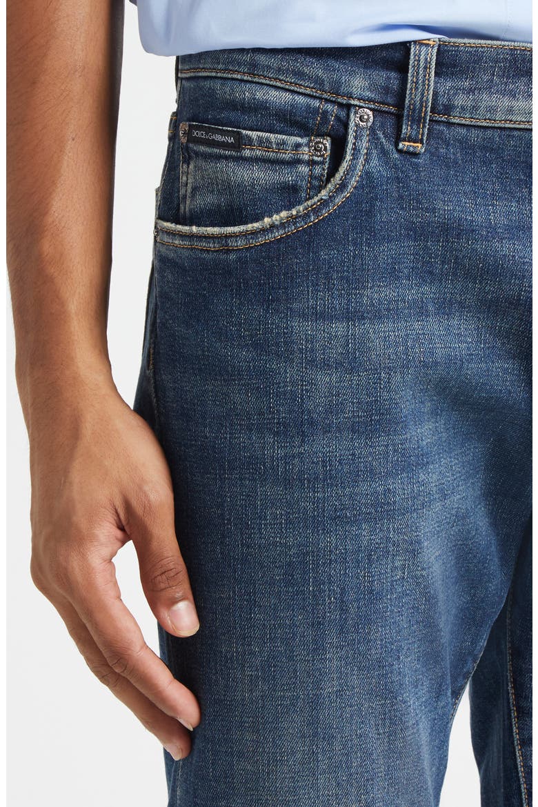 Slim Fit Stretch Jeans, Alternate, color, S9001 BLUE