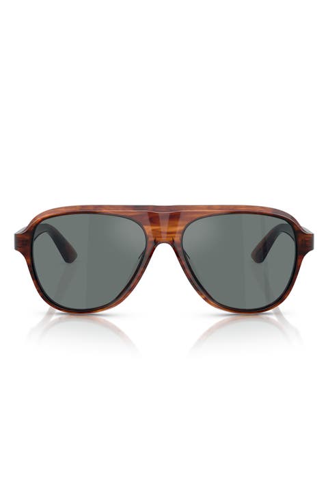 Paul Newman 57mm Pilot Sunglasses