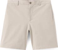 MANGO Slim Fit Microcheck Cotton Shorts