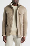 Aurélien Water Resistant Wool & Cashmere Field Jacket