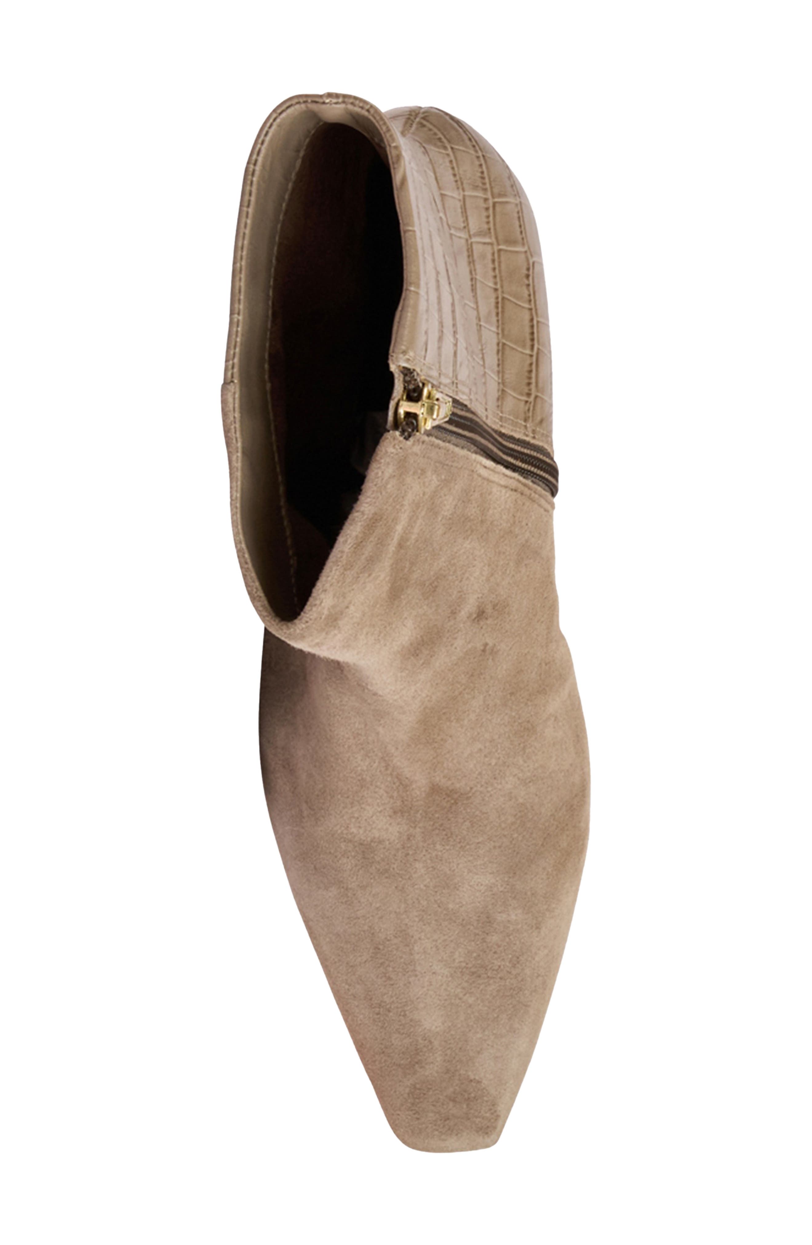 Amerie Bootie, Alternate, color, WARM TAUPE