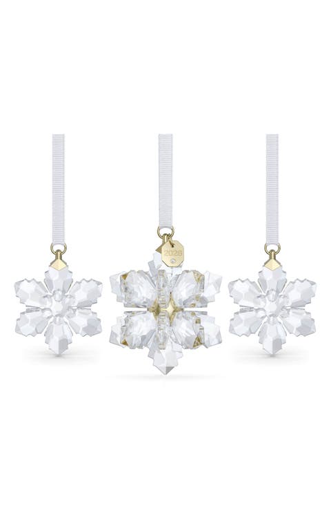 Annual Edition 2026 3D 3-Piece Christmas Ornament Set