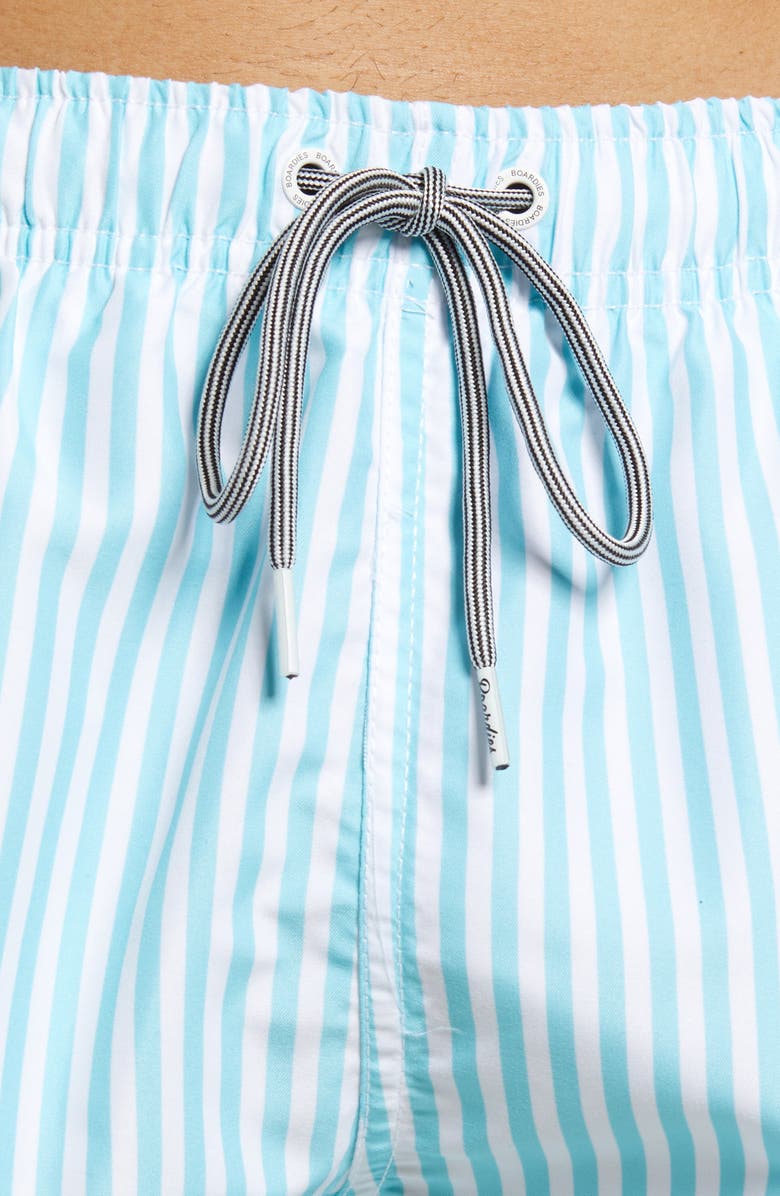 Boardies Deck Stripe Shortie Swim Trunks, Alternate, color, 