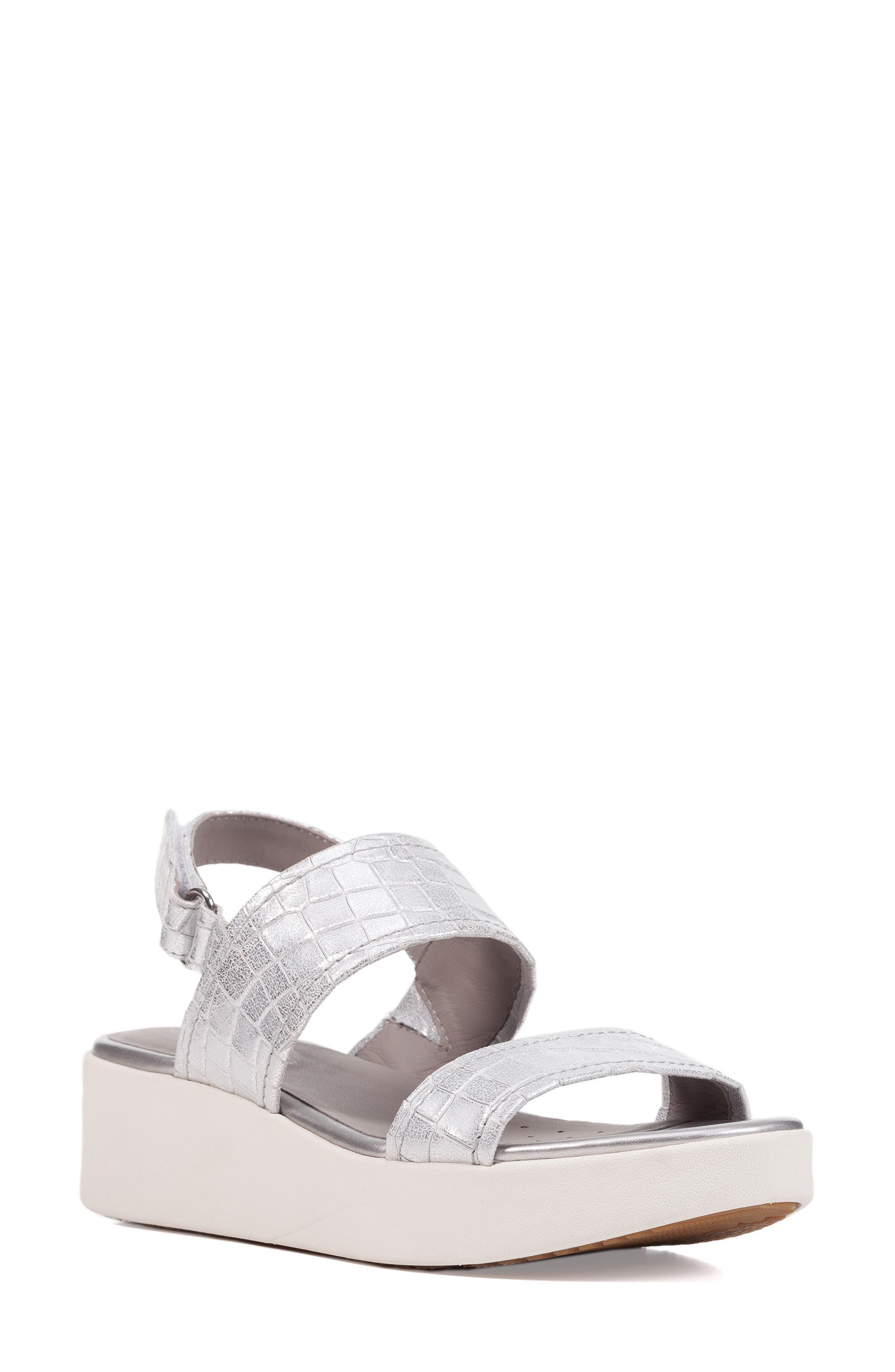 Geox Laudara Platform Sandal, Main, color, 