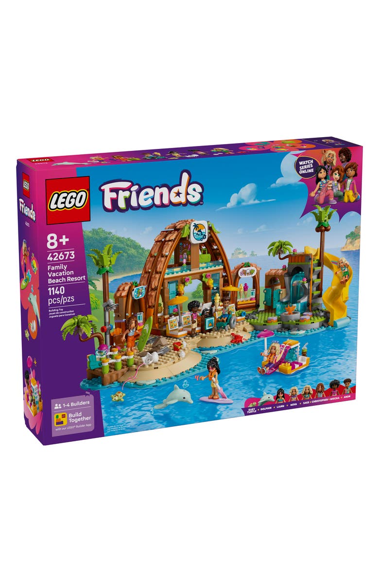 LEGO<sup>®</sup> 8+ Friends Family Vacation Beach Resort - 42673, Main, color, Multi
