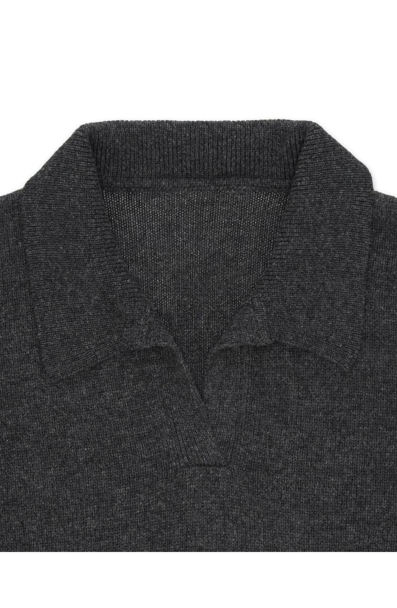 Fortela Cashmere V-Neck Sweater, Alternate, color, Melange Grey