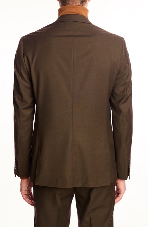 Paisley & Gray Dover Slim Fit Blazer In Brown