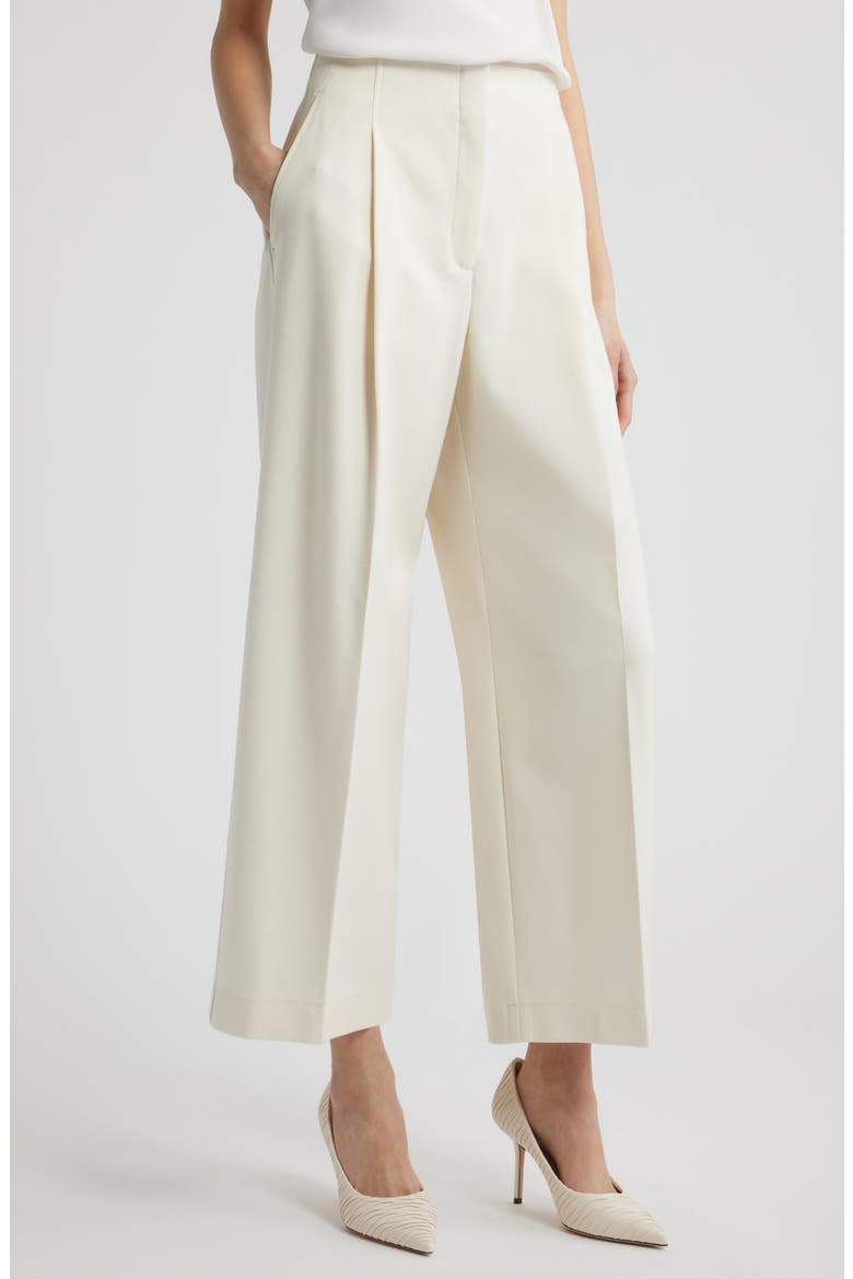 Tulotta Wide Leg Pants, Main, color, SOFT CREAM