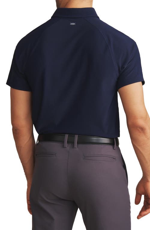 Rhone Regatta Piqué Performance Polo In True Navy