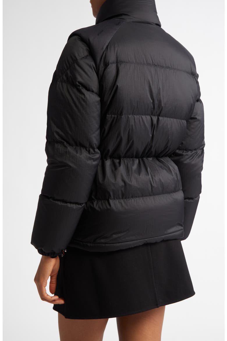 Verone Convertible Down Puffer Jacket, Alternate, color, BLACK