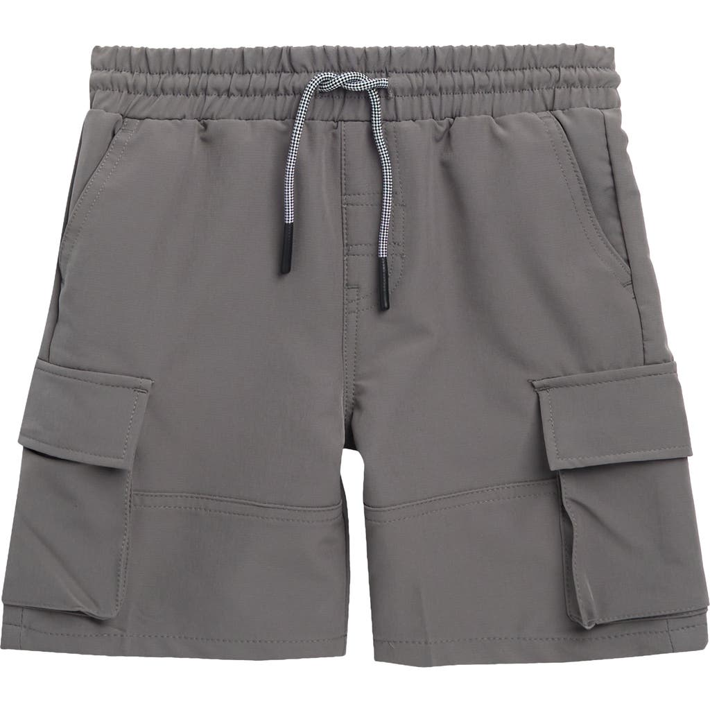 Sovereign Code Kids' Command Cargo Shorts In Charcoal