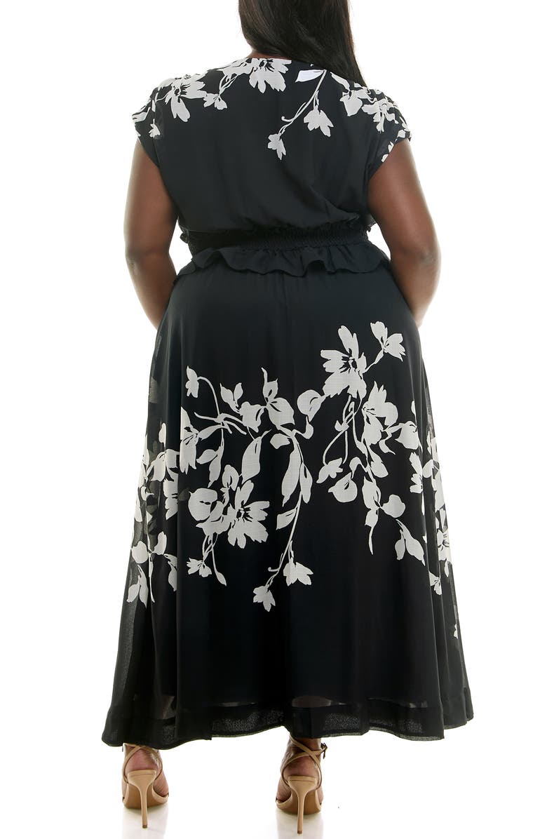 Taylor Dresses Floral Maxi Dress, Alternate, color,