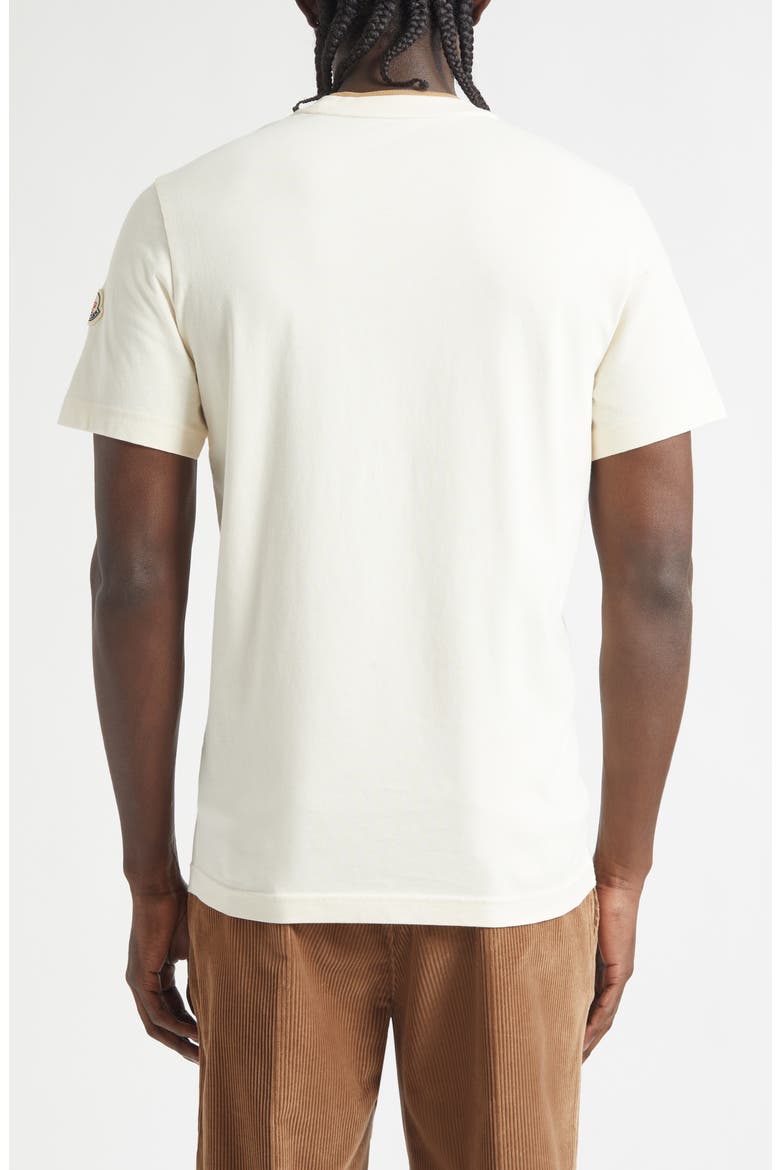 Archive Embroidered Logo Patch T-Shirt, Alternate, color, WHITE