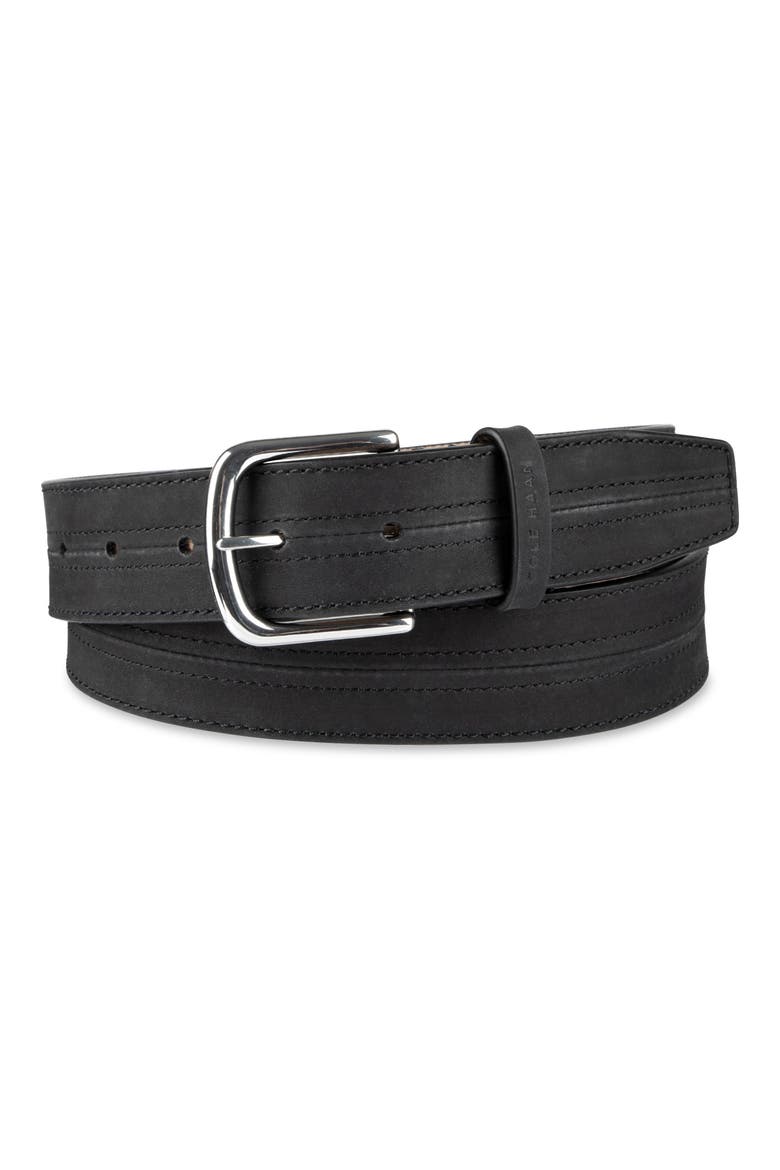 Casual Belt, Main, color, BLACK
