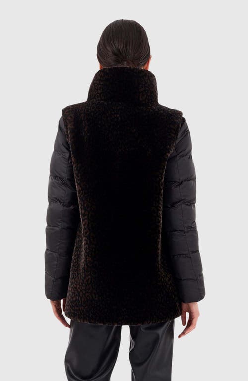 Gorski Shearling Lamb Puffer With Detachable Sleeves