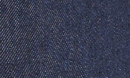 Madewell Collarless Denim Cutaway Jacket In Blue