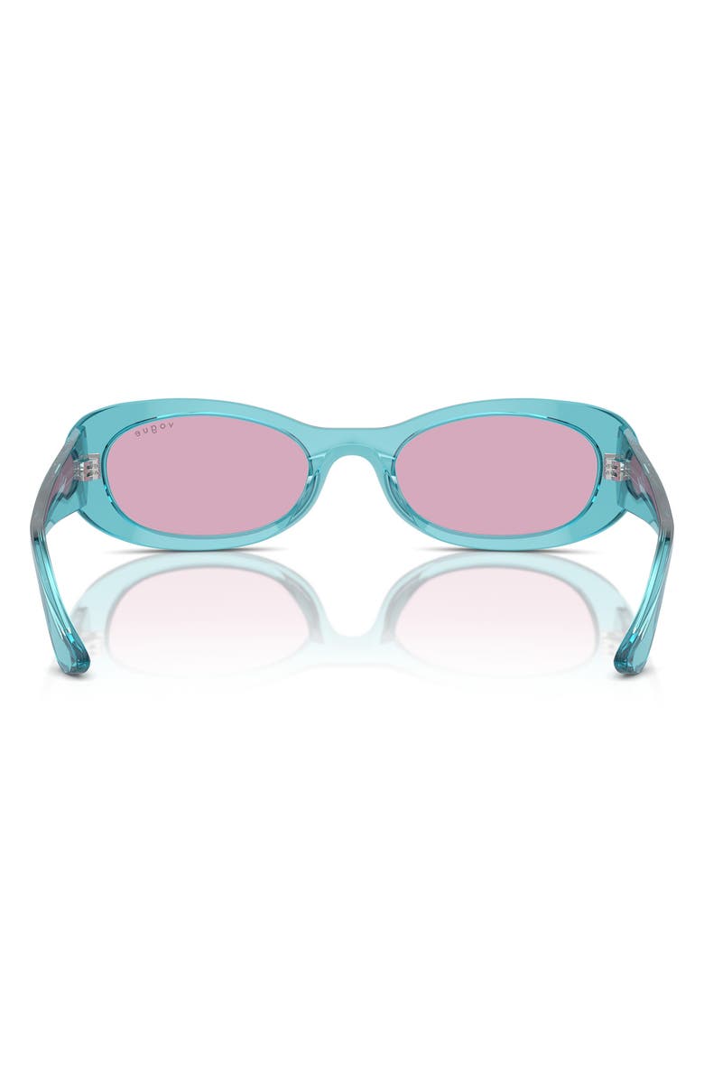 VOGUE 53mm Oval Sunglasses, Alternate, color, 