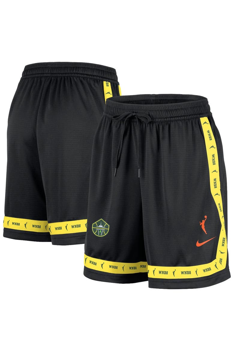Women's Nike Black Seattle Storm Crossover Practice Shorts, Main, color, Black