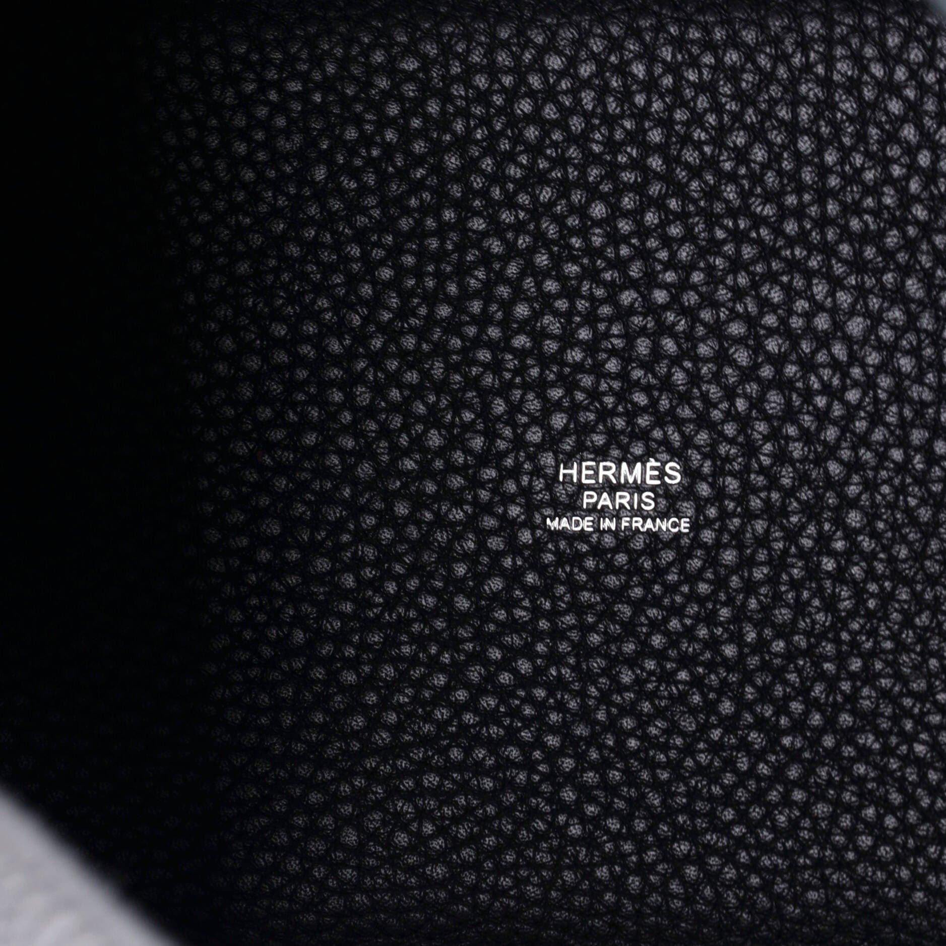 Pre-Owned Hermes Picotin Lock Bag Clemence PM, Alternate, color, Noir