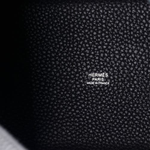 Pre-owned Hermes Hermes Picotin Lock Bag Clemence Pm In Black