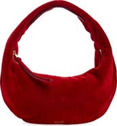 Khaite Mini Olivia Suede Hobo Bag