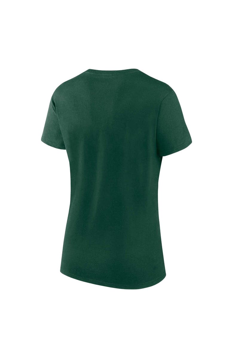 FANATICS Women's Fanatics Branded  Green Green Bay Packers Route T-shirt, Alternate, color, 