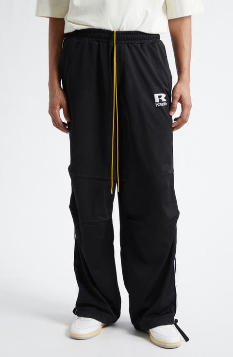 Piped Parachute Track Pants
