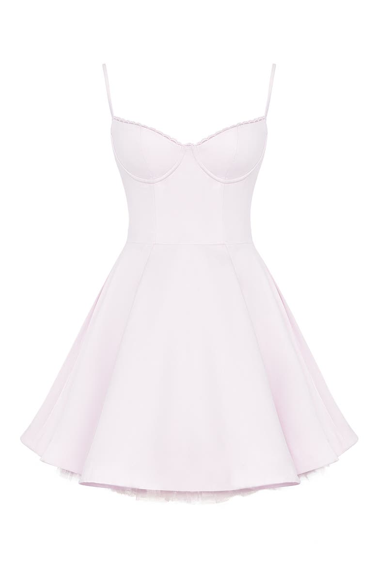 Minimoiselle Fit & Flare Minidress, Alternate, color, PINK SALT