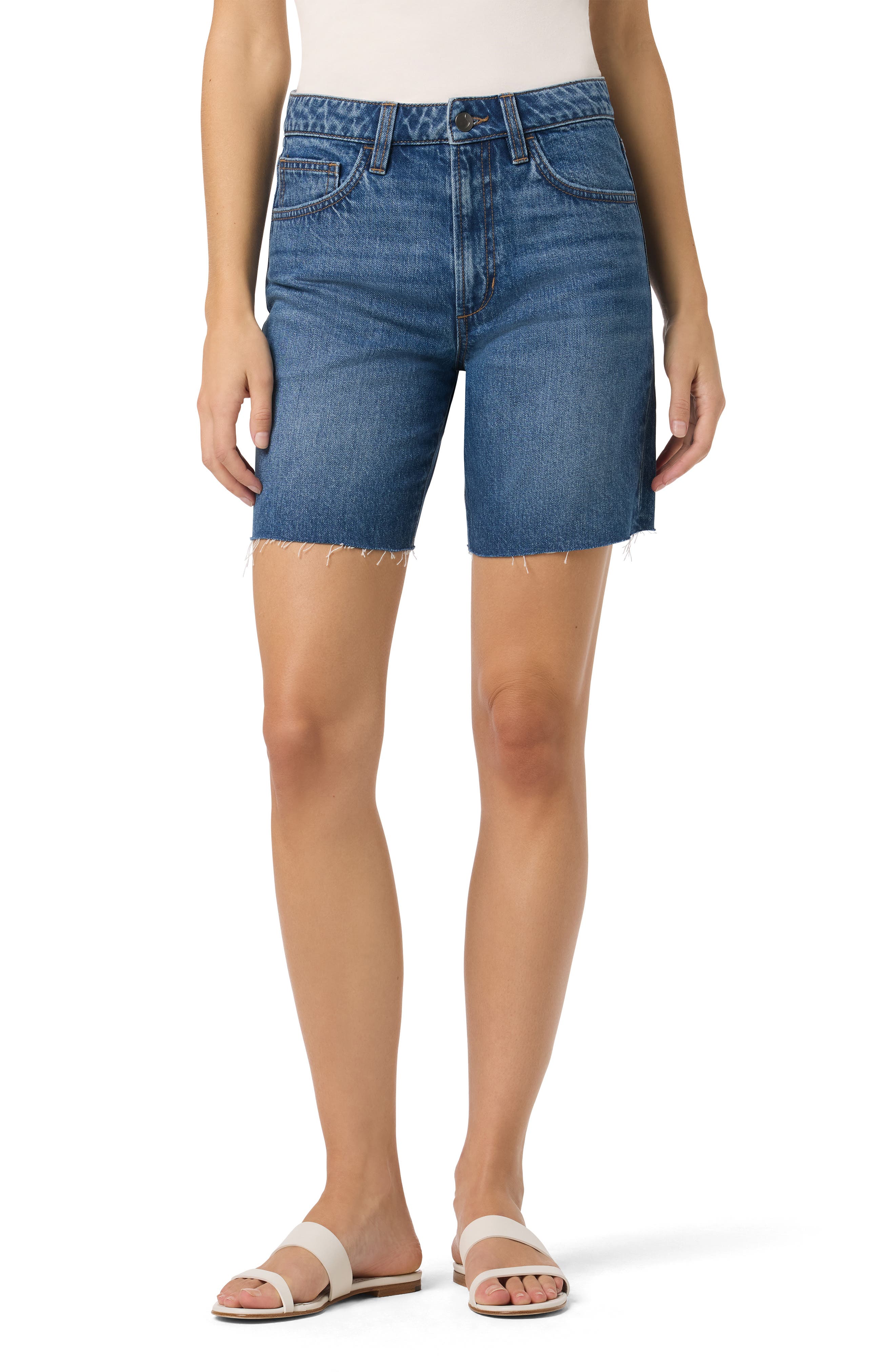 Joe's Easy Cutoff Denim Bermuda Shorts