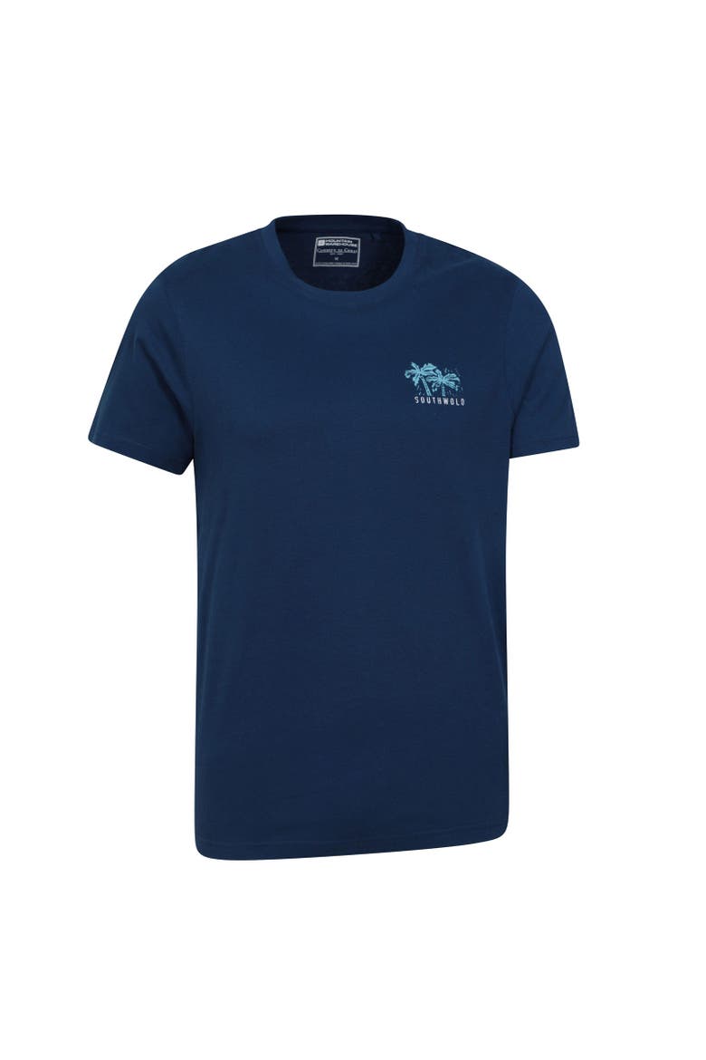 Southwold Back Print Natural T-Shirt, Alternate, color, Dark Blue