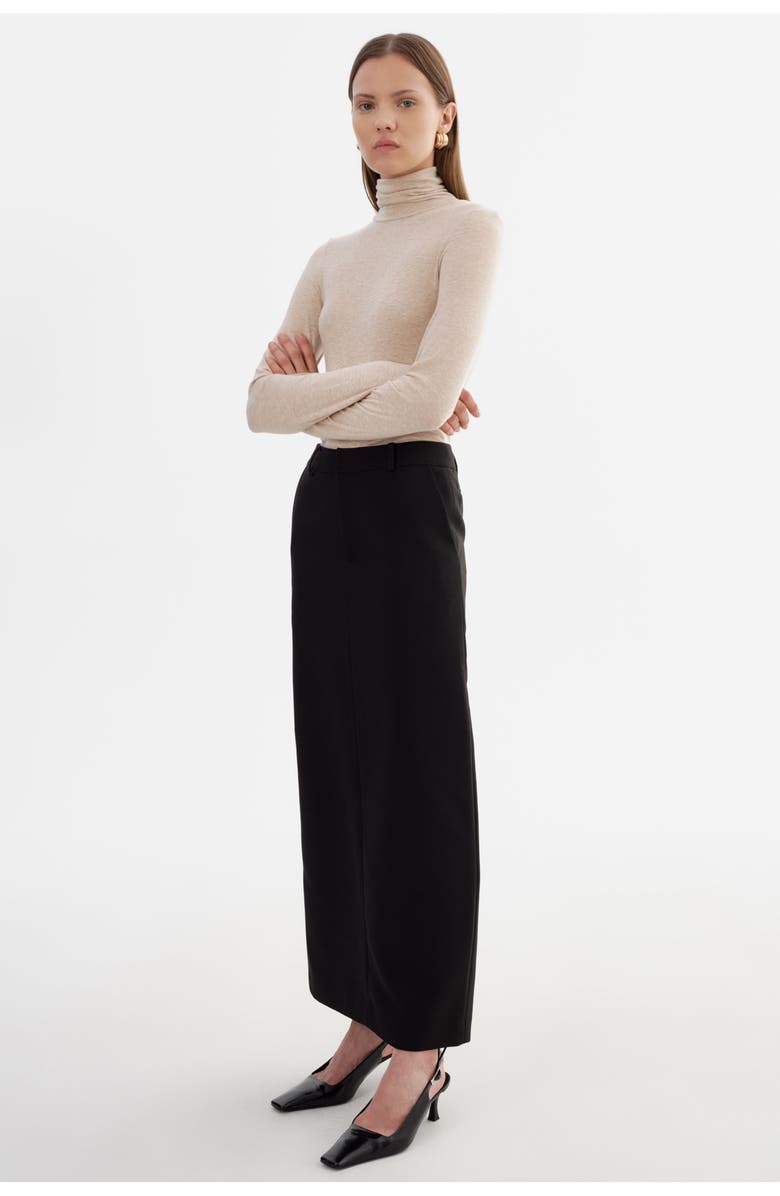 LAMARQUE Aitana | Maxi Skirt, Alternate, color, Black
