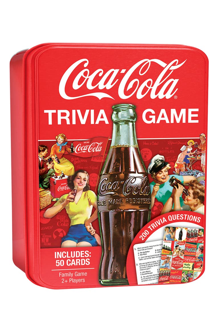 Coca-Cola Trivia Game, Main, color, Multicolor