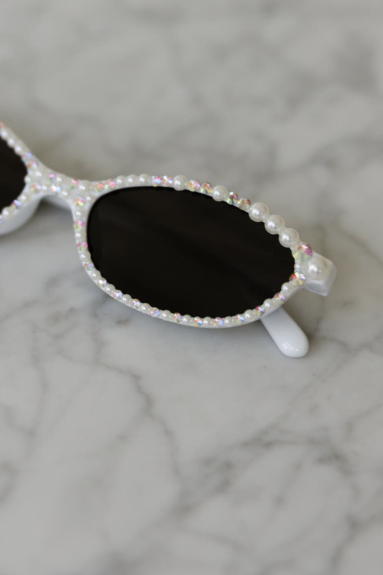 Bridal Era Sunnies, Alternate, color, White